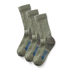 Men's 3-Pk Cotton Crew Sock 7 Men's 3-Pk Cotton Crew Sock -Outdoor Clothing Store BTSM E11073770 228 042021 S22 S4