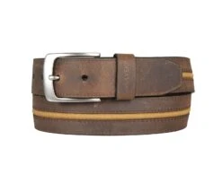 Wolverine Men's Canvas & Leather Belt -Outdoor Clothing Store W1211060 200S