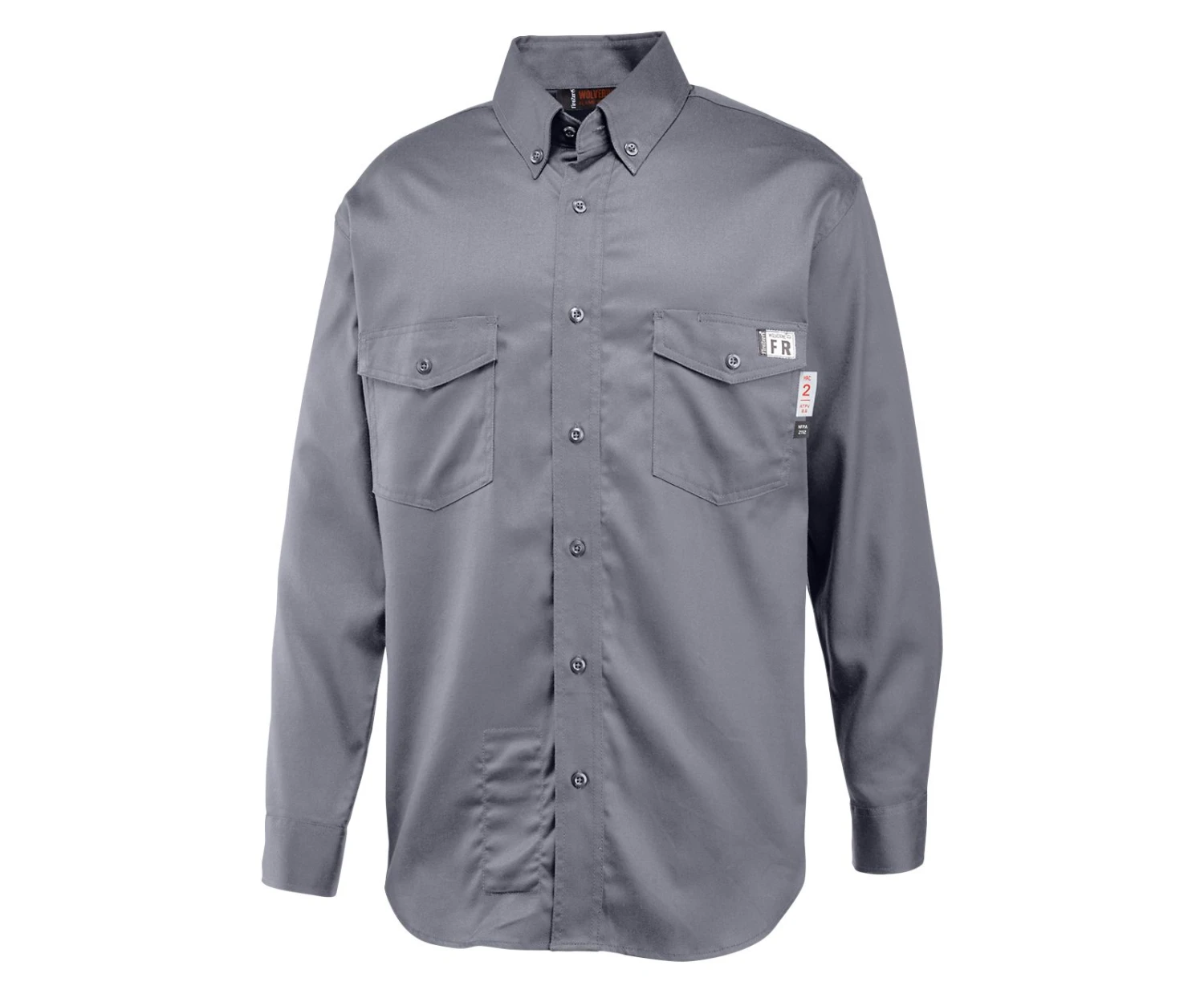 Wolverine Men's FireZerO Twill Long Sleeve Shirt - 3X 4 Wolverine Men's FireZerO Twill Long Sleeve Shirt - 3X - Image 2