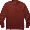 Wolverine Men's Walden Long Sleeve Henley -Outdoor Clothing Store WBSAM W1202280 624 093021 F22 P 4