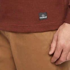 Wolverine Men's Walden Long Sleeve Henley -Outdoor Clothing Store WBSAM W1202280 624 DETa