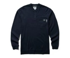 Wolverine Men's FR Long Sleeve Henley -Outdoor Clothing Store WBSAM W1203300 417 110122 F22 P 1