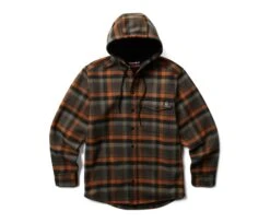 Wolverine Men's Bucksaw Bonded Shirt Jac 19 Wolverine Men's Bucksaw Bonded Shirt Jac -Outdoor Clothing Store WBSAM W1203770 803 093021 F22 P