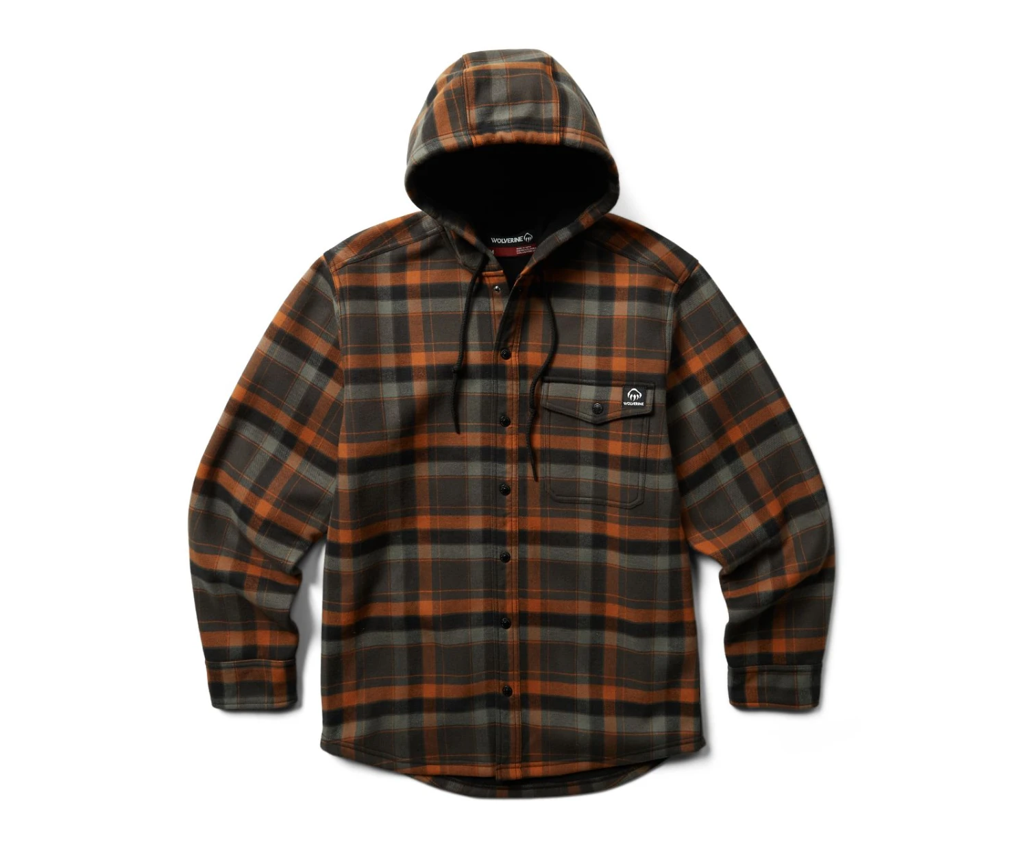 Wolverine Men's Bucksaw Bonded Shirt Jac 11 Wolverine Men's Bucksaw Bonded Shirt Jac - Image 9