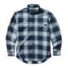 Wolverine Men's FR Plaid Long Sleeve Twill Shirt -Outdoor Clothing Store WBSAM W1203980 417 110122 F22 P