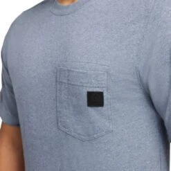 Wolverine Men's Guardian Cotton™ Pocket Tee -Outdoor Clothing Store WBSAM W1208120 400 DETa