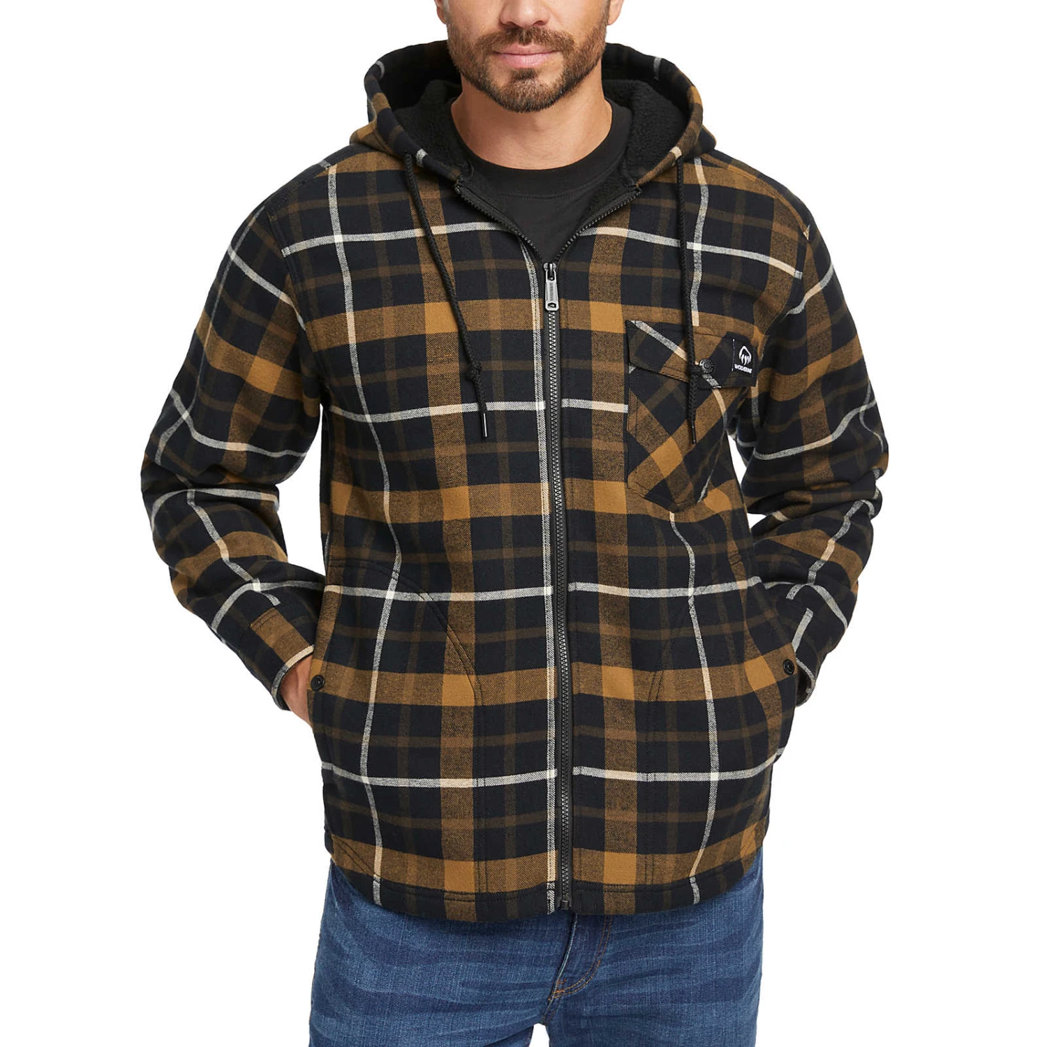 Wolverine Men's Bucksaw Sherpa Shirt Jac 3 Wolverine Men's Bucksaw Sherpa Shirt Jac - Image 2