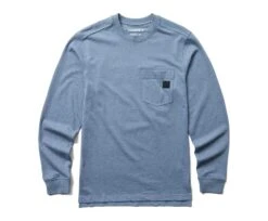 Wolverine Men's Guardian Cotton™ Long Sleeve Pocket Tee -Outdoor Clothing Store WBSAM W1208470 400 083022 F23 P