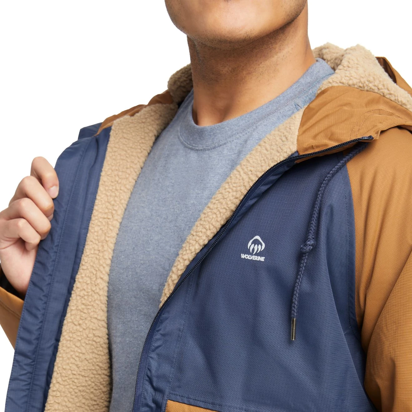 Wolverine Men's I-90 Sherpa Lined Rain Jacket 6 Wolverine Men's I-90 Sherpa Lined Rain Jacket - Image 4