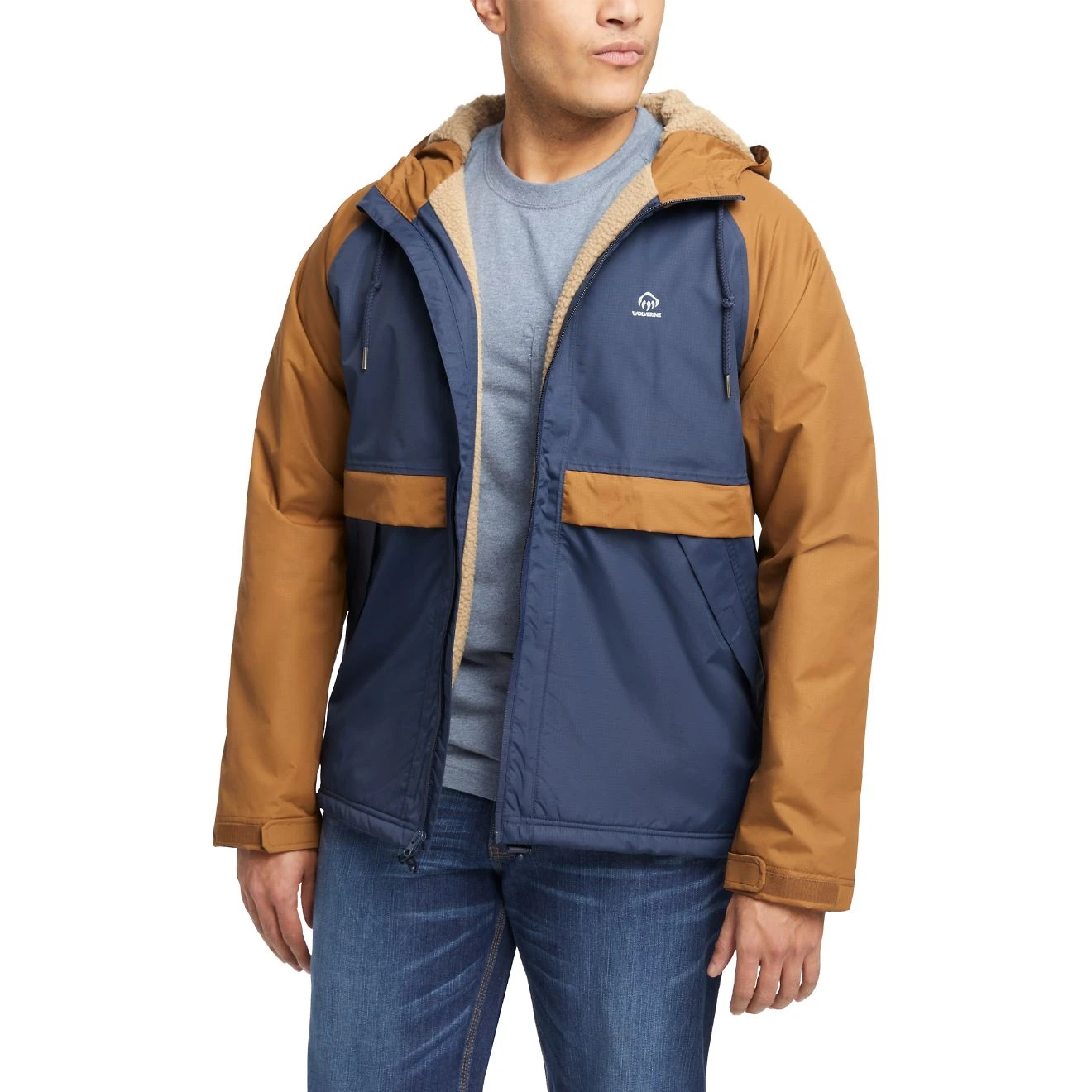 Wolverine Men's I-90 Sherpa Lined Rain Jacket 4 Wolverine Men's I-90 Sherpa Lined Rain Jacket - Image 2