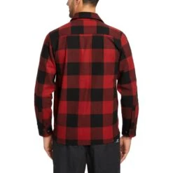 Wolverine Men's Forge Flannel Overshirt 13 Wolverine Men's Forge Flannel Overshirt -Outdoor Clothing Store WBSAM W1209280 617 BACK