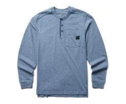 Wolverine Men's Guardian Cotton™ Long Sleeve Henley -Outdoor Clothing Store WBSAM W1209290 400 083022 F23 P