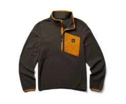 Wolverine Men's Polar Fleece 1/4 Zip -Outdoor Clothing Store WBSAM W1209340 010 093021 F22 P 1