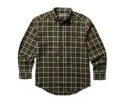 Wolverine Men's Rivet Flannel Shirt -Outdoor Clothing Store WBSAM W1209390 226 093021 F22 P