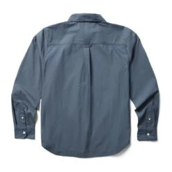 Wolverine Men's Grayson Long Sleeve Chambray Shirt -Outdoor Clothing Store WBSAM W1209790 400 102721 F22 S1