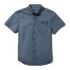 Wolverine Men's Grayson II Short Sleeve Chambray Shirt -Outdoor Clothing Store WBSAM W1209960 400 032222 S23 P