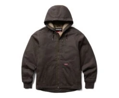 Wolverine Men's Upland Sherpa Lined Hooded Jacket -Outdoor Clothing Store WBSAM W1210270 208 083122 F23 P