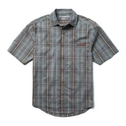 Wolverine Men's Fuse Short Sleeve Plaid Shirt