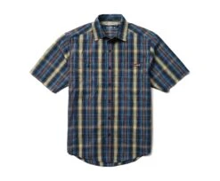 Wolverine Men's Fuse Short Sleeve Plaid Shirt 7 Wolverine Men's Fuse Short Sleeve Plaid Shirt -Outdoor Clothing Store WBSAM W1210360 417 032222 S23 P