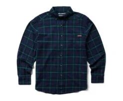 Wolverine Men's Hastings Flannel Shirt -Outdoor Clothing Store WBSAM W1211540 417 122122 F23 P