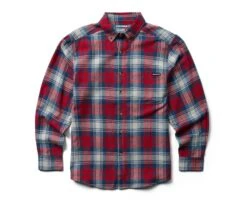 Wolverine Men's Hastings Flannel Shirt -Outdoor Clothing Store WBSAM W1211540 603 122122 F23 P