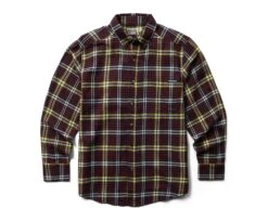 Wolverine Men's Hastings Flannel Shirt -Outdoor Clothing Store WBSAM W1211540 620 122122 F23 P