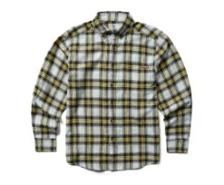 Wolverine Men's Hastings Flannel Shirt -Outdoor Clothing Store WBSAM W1211540 700 122122 F23 P