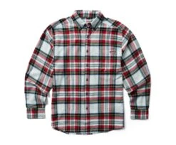 Wolverine Men's Hastings Flannel Shirt -Outdoor Clothing Store WBSAM W1211540 962 122122 F23 P