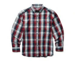 Wolverine Men's Hastings Flannel Shirt -Outdoor Clothing Store WBSAM W1211540 964 122122 F23 P