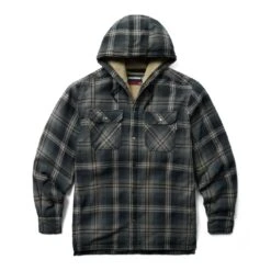 Wolverine Men's Hastings Sherpa Lined Hooded Shirt-Jac
