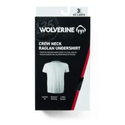 Wolverine Men's Multipack Crew Neck Undershirt -Outdoor Clothing Store WBSAM W1212160 001 080223 F23 P
