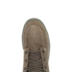 Wolverine Men's Trade Wedge 6" Moc-Toe Steel-Toe Work Boot -Outdoor Clothing Store WBSM W080140 071222 F23 TOP 1