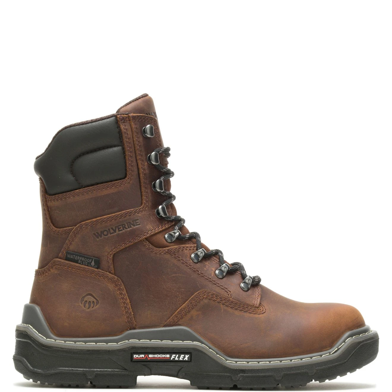 Wolverine Men's Raider DuraShocks® Waterproof 8" CarbonMAX® Work Boot 3 Wolverine Men's Raider DuraShocks® Waterproof 8" CarbonMAX® Work Boot