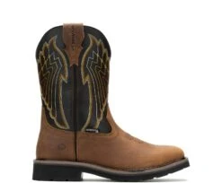 Wolverine Men's Rancher Eagle Waterproof Steel-Toe Wellington Work Boot -Outdoor Clothing Store WBSM W231109 071222 F23 000 1