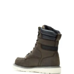 Wolverine Men's Trade Wedge 8" Moc-Toe Steel-Toe Work Boot -Outdoor Clothing Store WBSM W231121 092122 F23 225