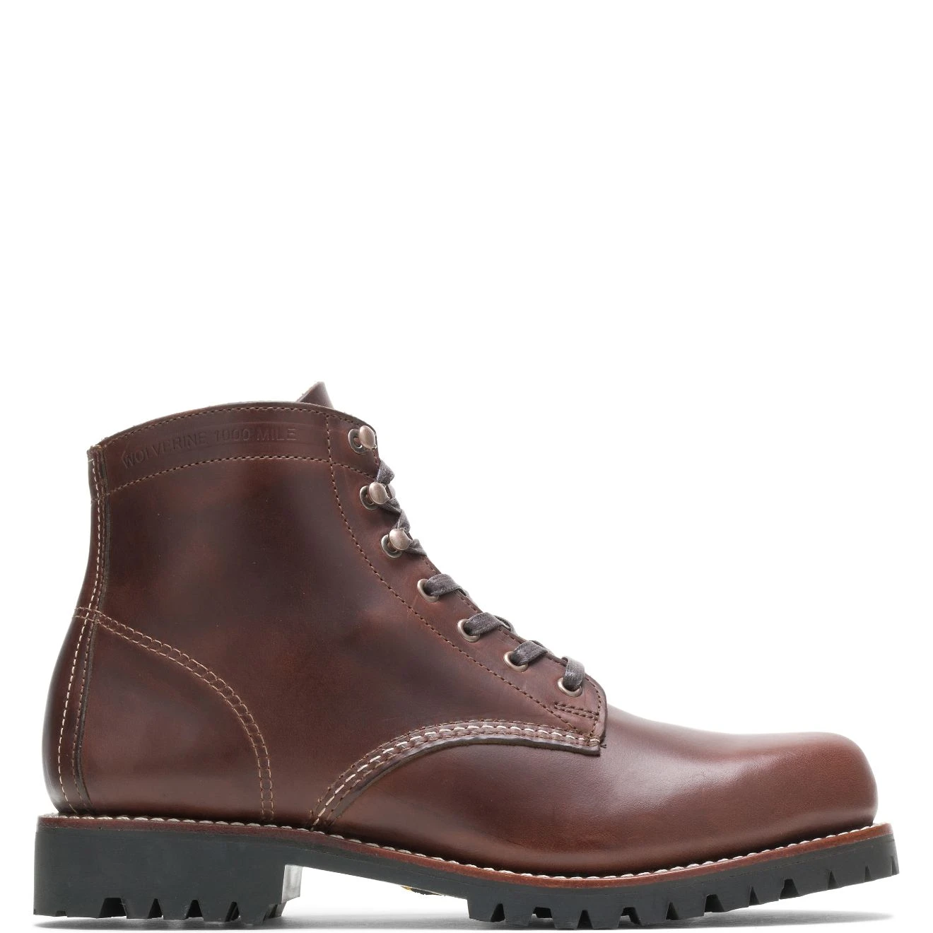 Wolverine Men's 1000 Mile Plain-Toe Rugged Boot 3 Wolverine Men's 1000 Mile Plain-Toe Rugged Boot