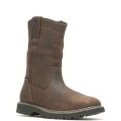 Wolverine Men's Floorhand Square-Toe Steel-Toe Wellington Work Boot -Outdoor Clothing Store WBSW W231023 032222 S23 045 1