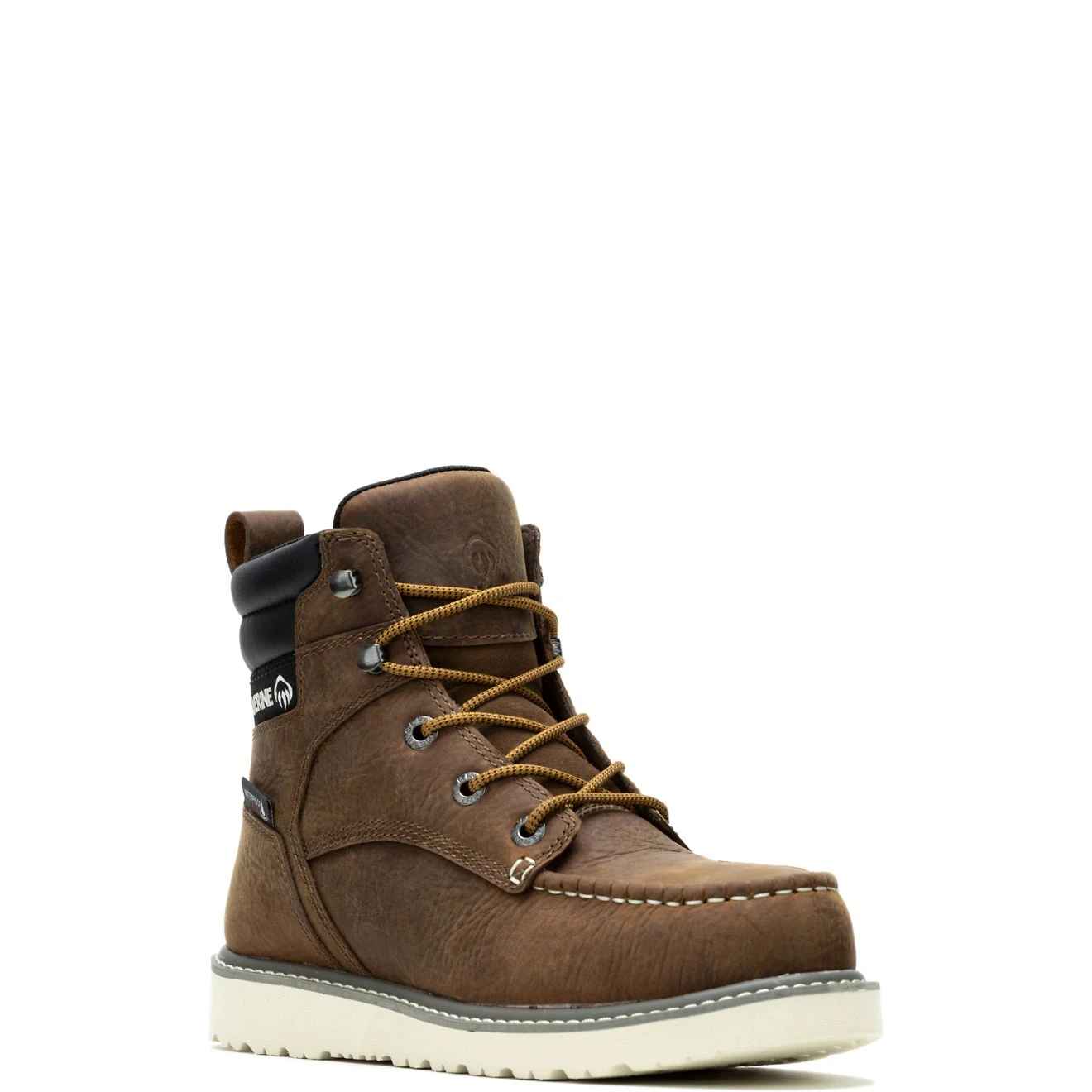 Wolverine Women's Trade Wedge 6" Moc-Toe Work Boot 4 Wolverine Women's Trade Wedge 6" Moc-Toe Work Boot - Image 2