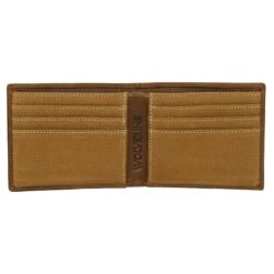 Wolverine Canvas & Leather Bifold Wallet -Outdoor Clothing Store WV61 9219 297 3