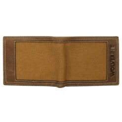 Wolverine Canvas & Leather Bifold Wallet -Outdoor Clothing Store WV61 9219 297 4